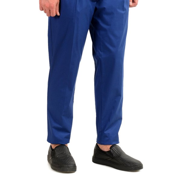 Hugo Boss Men's "Parik-2P-D" Pleated Casual Pants - Picture 2 of 7